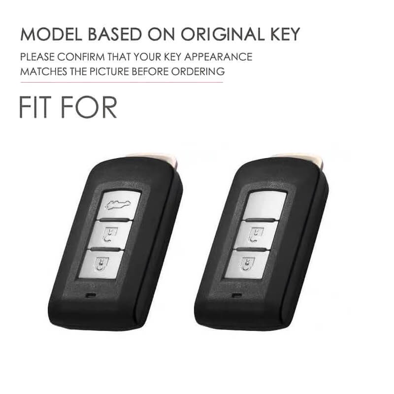 Vỏ Chìa Khóa Kim Loại Cho Mitsubishi Lancer Attrage Triton ASX Outlander Xpander Attrage