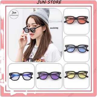 Kính Mắt Thời Trang Gọng Vuông Chữ V - Kính Mát Hàn Quốc Chống Tia Cực Tím UV400 Phong Cách Hàn Xẻng Dành Cho Nam Và Nữ