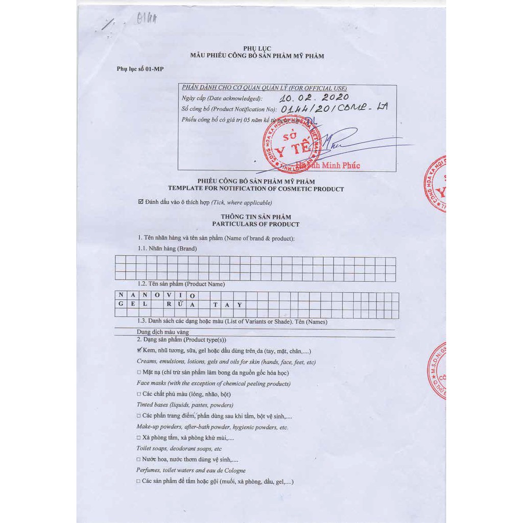 Nước rửa tay diệt khuẩn Nano Vio 190ml hương trà xanh dịu nhẹ, ít bọt, không khô da tay | BigBuy360 - bigbuy360.vn