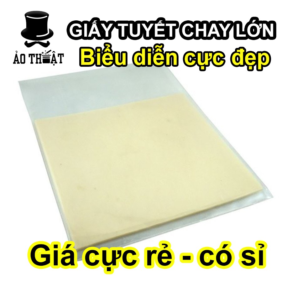 Giấy cháy lớn - Ảo thuật lửa