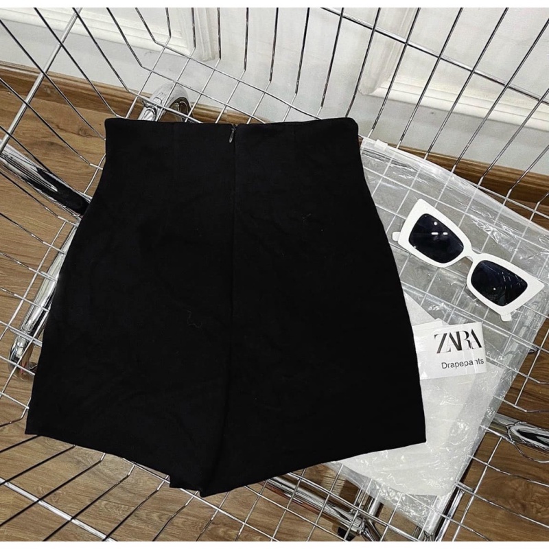 Quần legging nữ đùi cạp cao khóa sau nâng mông cotton co giãn Z.R Xiaomimi M2.001.M
