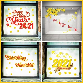 Decal Tết cô cậu