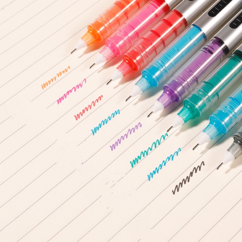 Bút Mực Gel 8 Màu Nhanh Khô Kiểu Dáng Dễ Thương Tiện Dụng