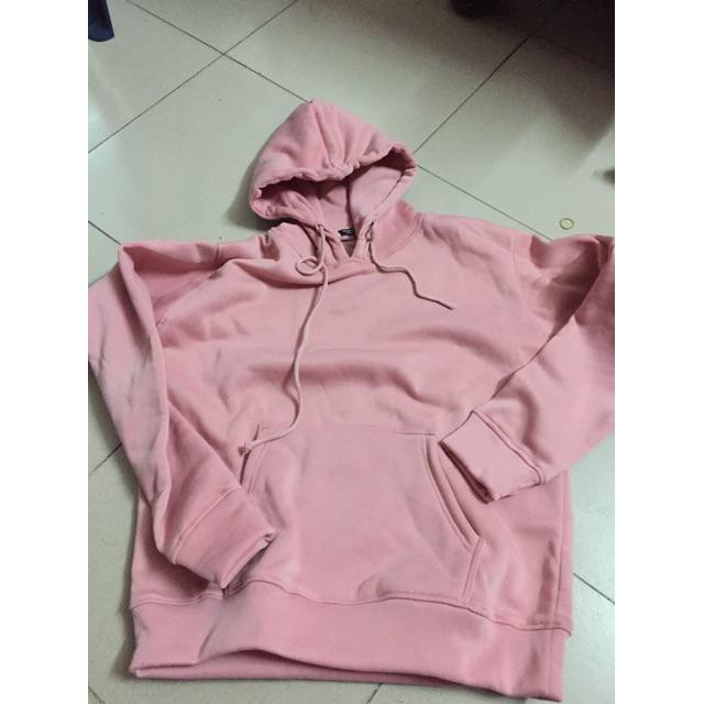 Áo Khoác Hoodie Basic Trơn - HỒNG RUỐC - Unisex | BigBuy360 - bigbuy360.vn