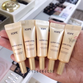 Kem Dưỡng Mắt Mờ Thâm Cải Thiện Nhăn Mắt IOPE Super Vital Eye Cream