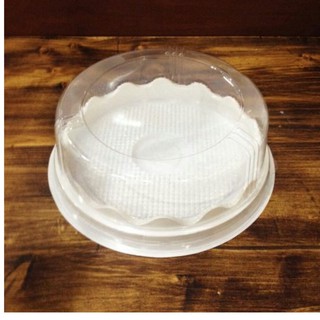 Hộp nhựa đựng bánh HH-47 thấp size 20cm (set 10 hộp)