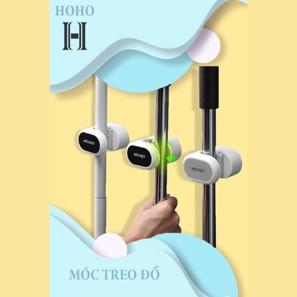 Móc Treo Đồ Nhà Tắm HOHO dán tường cao cấp ( vòi hoa sen , cây lau nhà , ô che mưa ... )