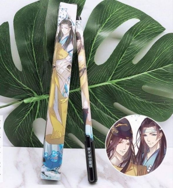 Bút gel nước cute Ma Đạo Tổ Sư K02 Lam Trạm Ngụy Anh Vong Tiện