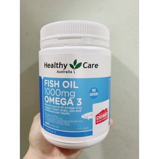 (Tem Chemist) Dầu cá Omega 3 Fish Oil 1000mg, 400 viên (Dầu Cá HC Tem)