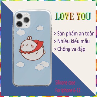 Ốp Lưng iphone molang Đẹp Lung Linh cho Iphone 6 7 8 Plus 11 12 Pro Max X Xr LOVESHOP UNI20210103