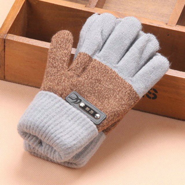 🧤Găng tay trẻ em:bé 3-6t,găng tay 1 lớp len dày,ấm(GTTQE,5.B1.E5)