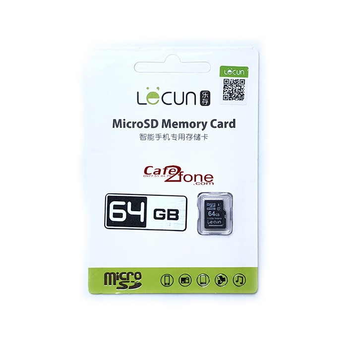 Thẻ nhớ Micro SDHC Lecun Class 10 chính hãng bảo hành 5 năm