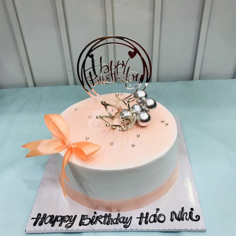 Vương miệng nhỏ 3cm đính đá trang trí bánh kem