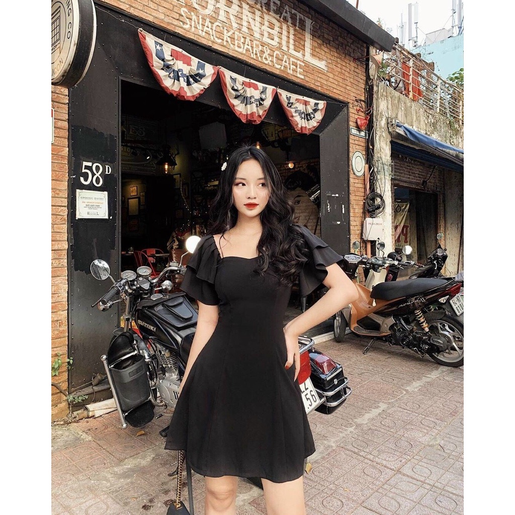Đầm dạo phố dự tiệc xinh xắn - melina