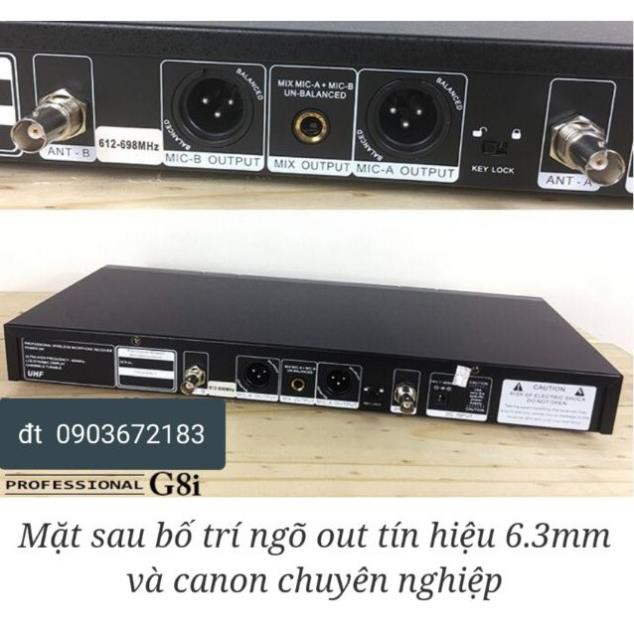 MICRO CÀI ÁO ĐEO TAI CHUYÊN NGHIỆP SIÊU NHỎ GỌN G8I