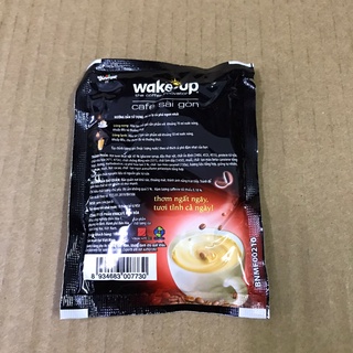 Cà phê sữa Sài Gòn Wake up (bịch 24 gói x 19 gram)