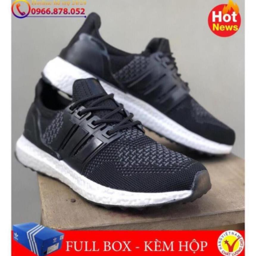 [Sale 3/3]⚡[SALE OFF] Giày Adidas giày ultra boost đen xám - Tặng Hộp P09 : : : " ?