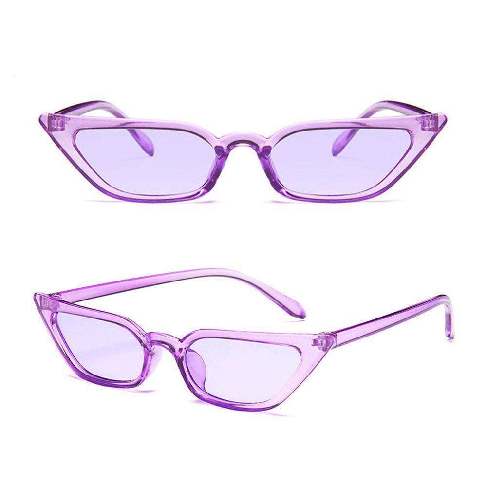 Kính Mát Mắt Mèo Chống Tia UV400 Phong Cách Hàn Quốc Cho Nữ
