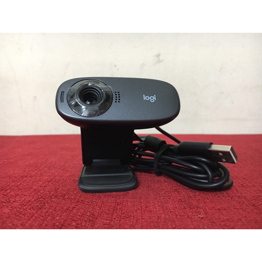 Webcam Logitech C310 HD có míc, dùng cho pc và laptop - Hàng chính hãng