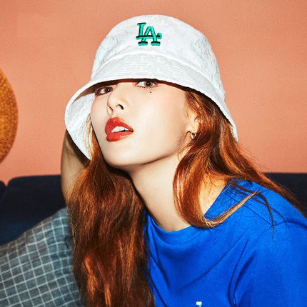 Nón Vành Unisex Thêu LA Bucket Phong Cách Hàn Quốc [N11 + N14]