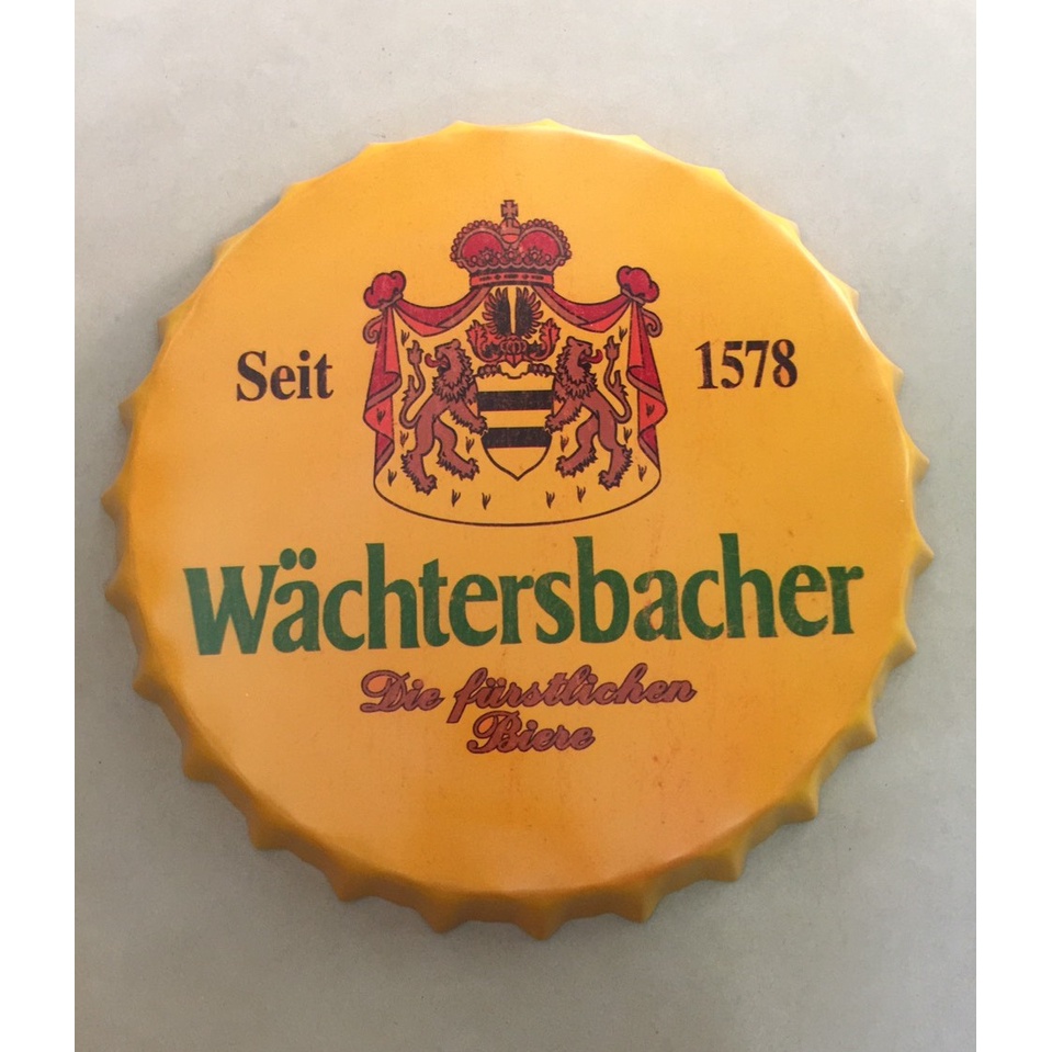 Nắp chai bia bằng sắt trang trí tường quán beer, cafe,... phong cách độc đáo