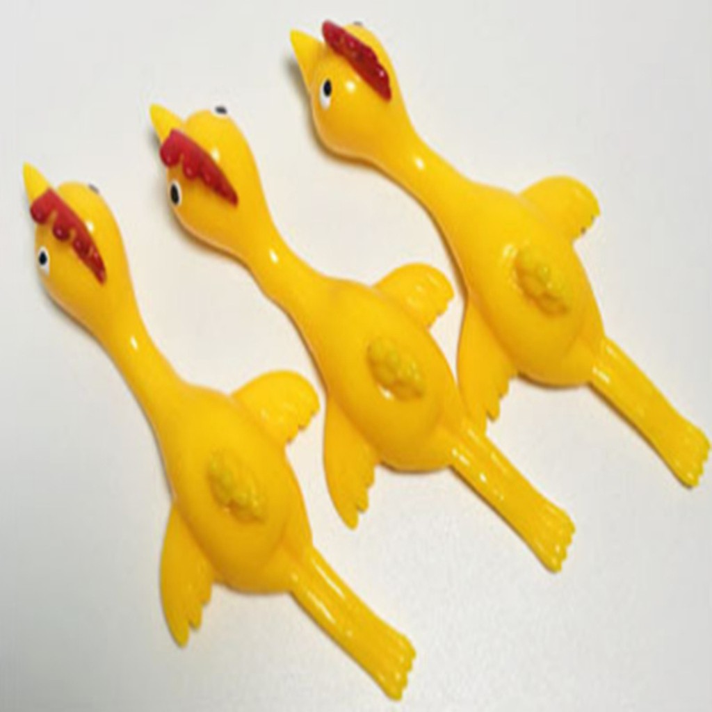 Set 5 đồ chơi bắn ná hình chú gà vui nhộn