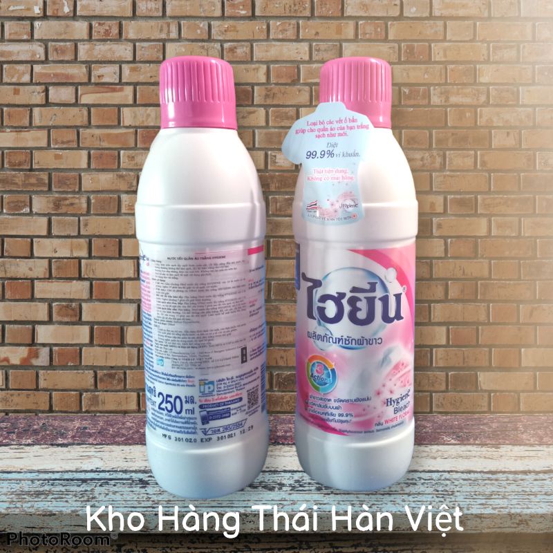 Nước Tẩy Trắng Quần Áo Không Mùi Hygiene Thái Lan