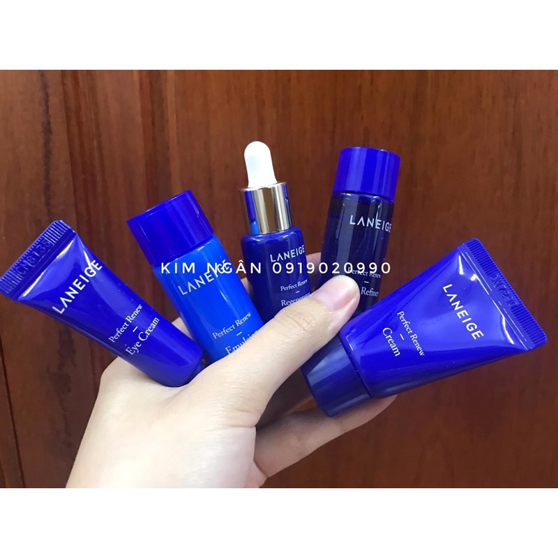 Kit dưỡng da Laneige Mini Perfect Renew Trial Kit 5 Items