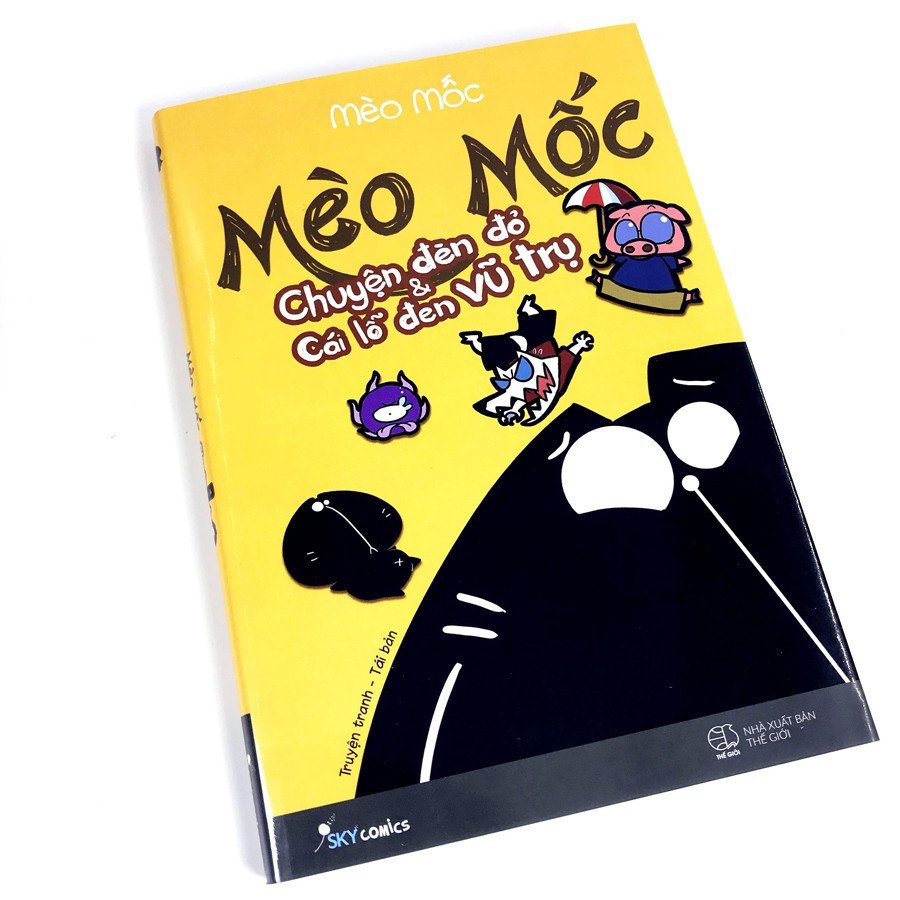 Sách - Mèo Mốc - Chuyện Đèn Đỏ Và Cái Lỗ Đen Vũ Trụ | BigBuy360 - bigbuy360.vn