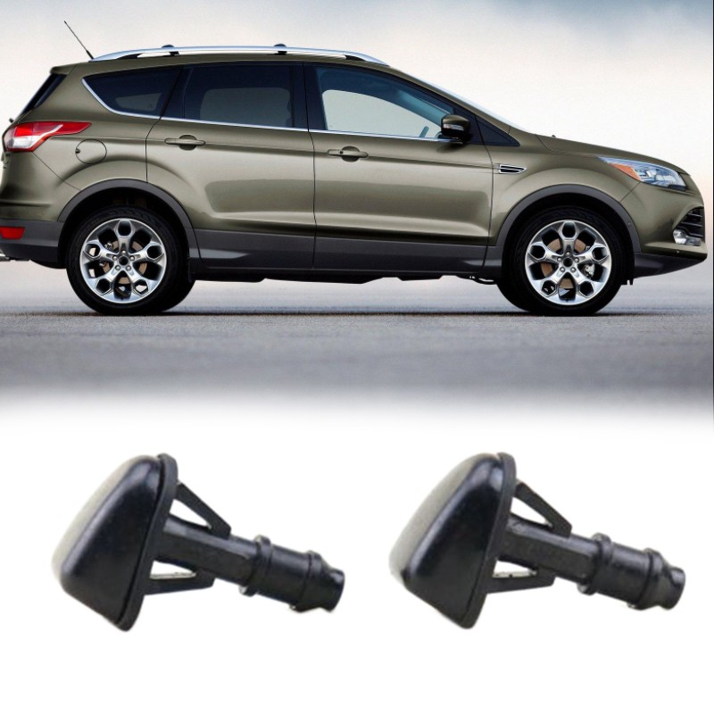 Set 2 Vòi Phun Nước Rửa Kính Chắn Gió Cho Xe Ô Tô Ford Escape 2008-2012 8l8z-17603-aa