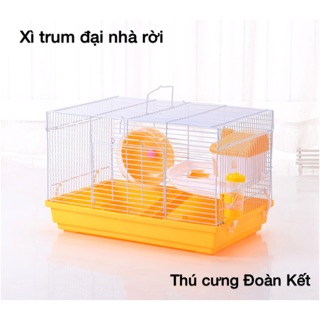 Lồng hamster xì trum đại nhà rời