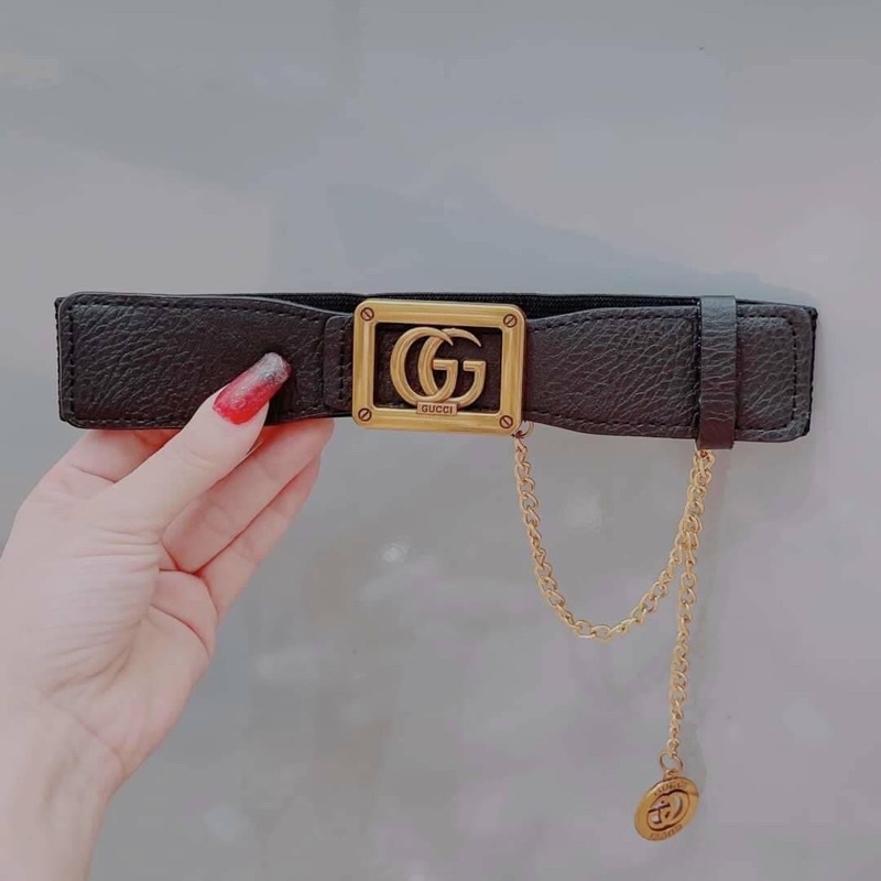 Thắt lưng nữ dây nịt nữ cho váy đầm họa tiết