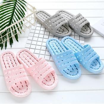 Dép Nhựa Đi Trong Nhà ,nhà tắm .chống trược Sọc Lưới màu ngẫu nhiên