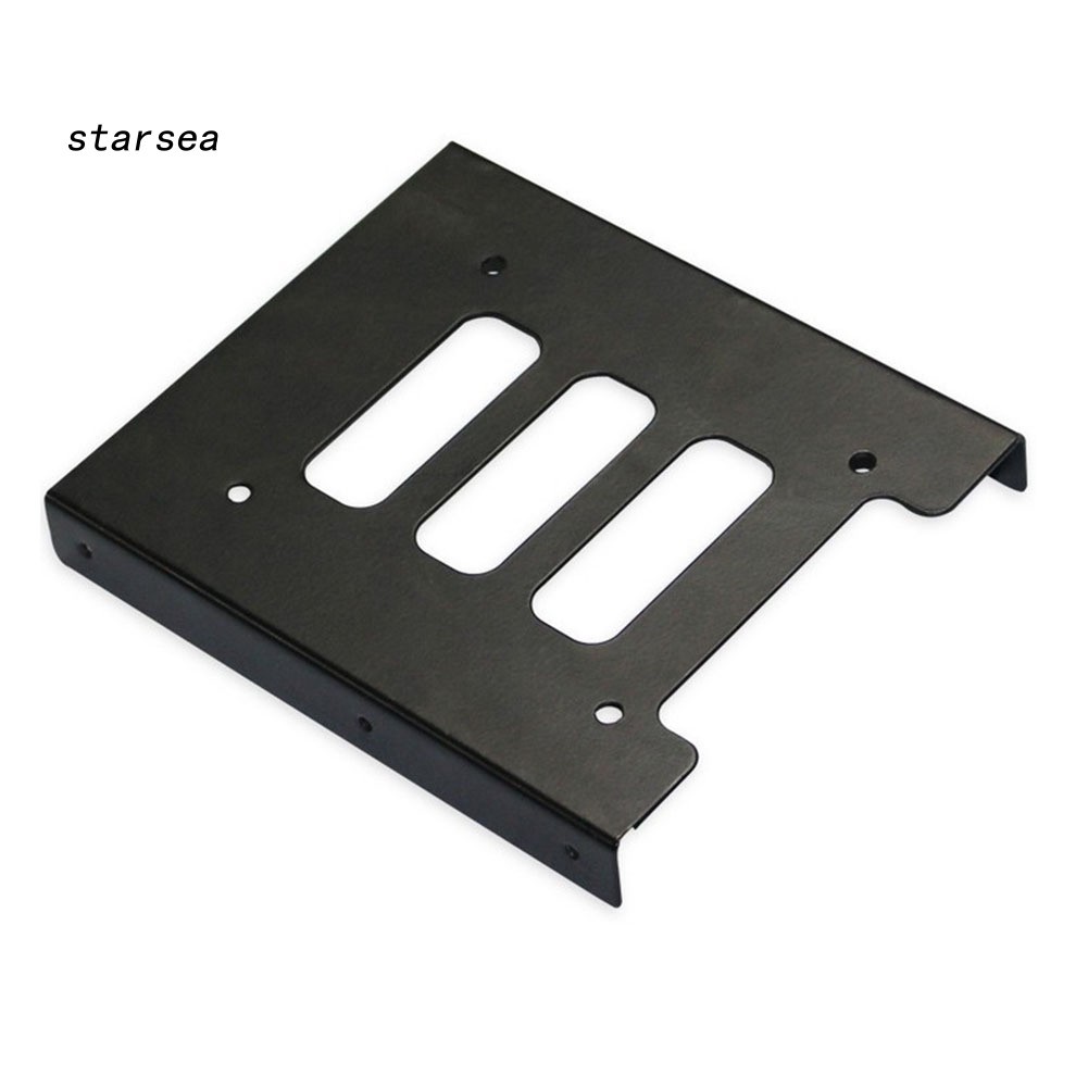 STSE_Metal 2.5 inch to 3.5 inch Hard Drive Bracket SSD Solid State Disk Caddy Tray