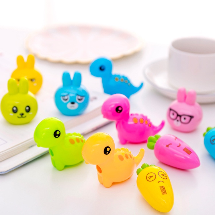 Gọt bút chì, xoáy bút chì hình cà rốt nhiều màu sắc dễ thương