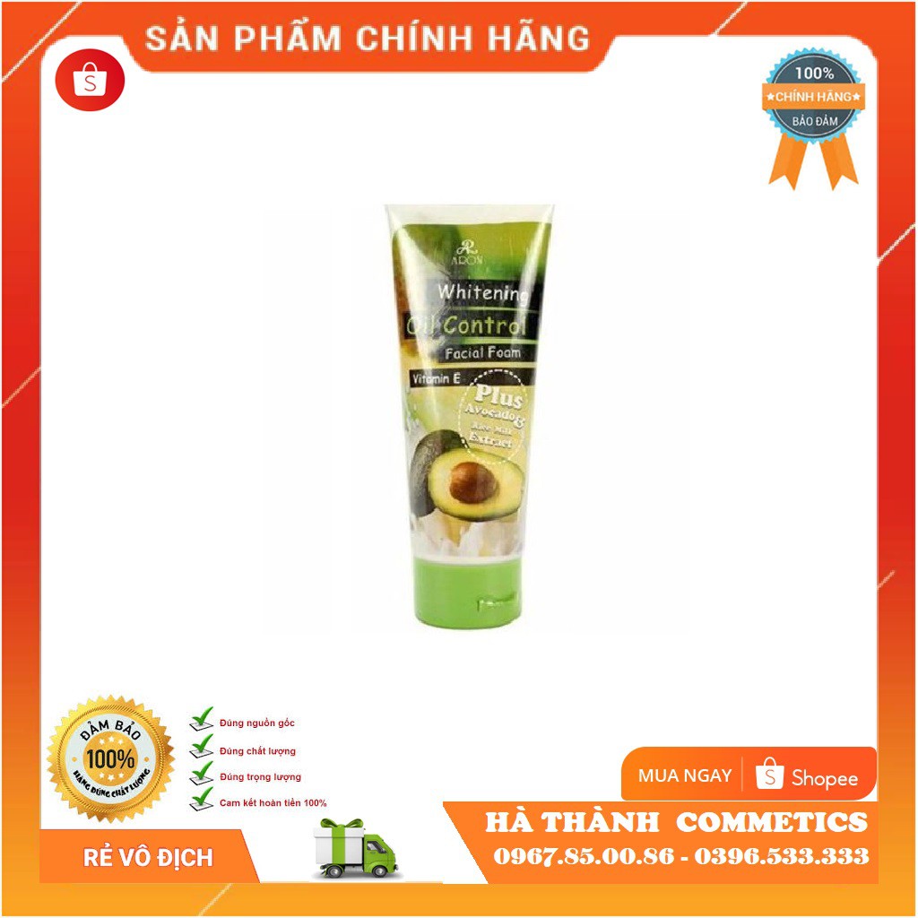 Sữa Rửa Mặt Bơ Aron Thái Lan 210g ⭐ Dưỡng Ẩm ⭐ Sạch Nhờn ⭐ Ngừa Mụn⭐ Se Khít ⭐