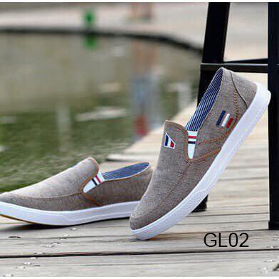 [ xả kho ] PM Giày nam GL02 dáng lười nổi bật cuốn hút PM Fashion