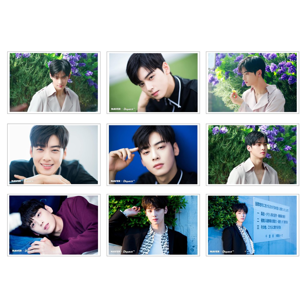 Lomo Card Ảnh CHA EUN WOO - ASTRO ( 45 ảnh)