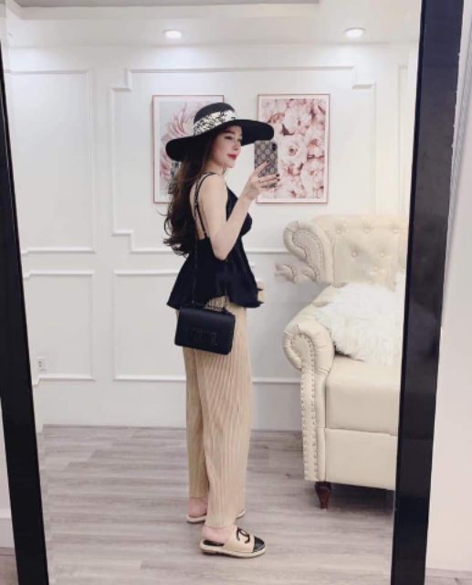 Set đũi quần nhăn