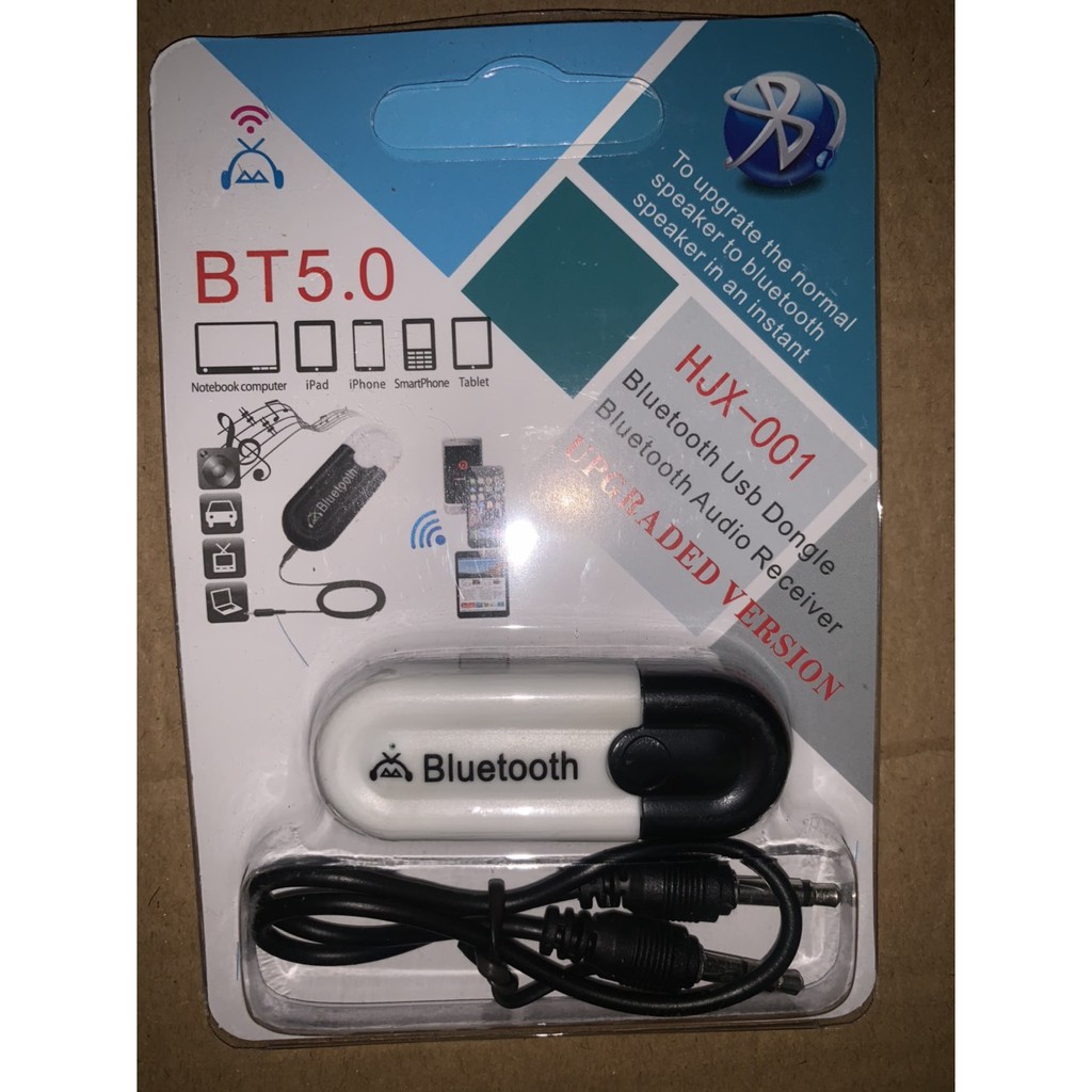 USB BLuetooth 5.0 HJX 001, Thiết bị chuyển loa thường thành loa Bluetooth