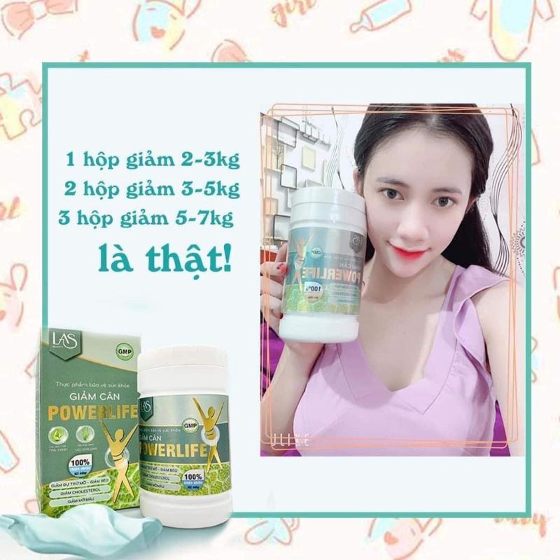 Sữa Tảo Giảm Cân POWERLIFE hộp 260g, date xa
