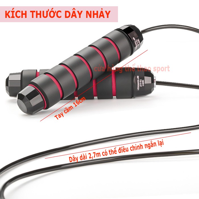 Dây Nhảy Thể Lực Đàn Hồi hỗ trợ luyện tập thể dục, thể thao tiện lợi tại nhà