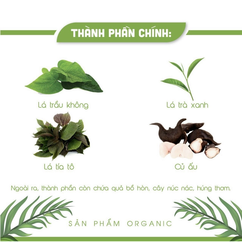 Dung dịch vệ sinh phụ nữ thảo dược tinh chất trầu không An Mộc Hương - Đã được kiểm định tại Sở KHCN HCM