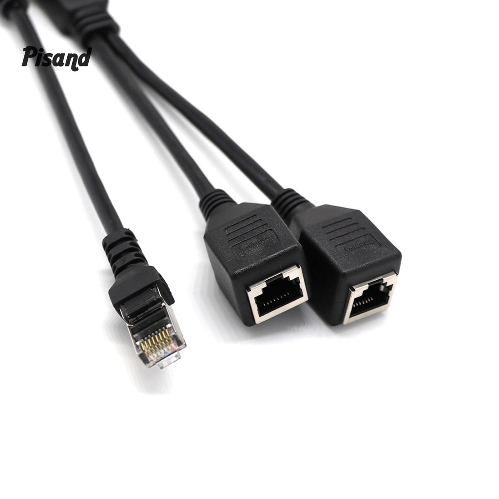 Cáp chuyển đổi Internet RJ45 chia đầu cắm sang 2 lỗ cắm chuyên dụng