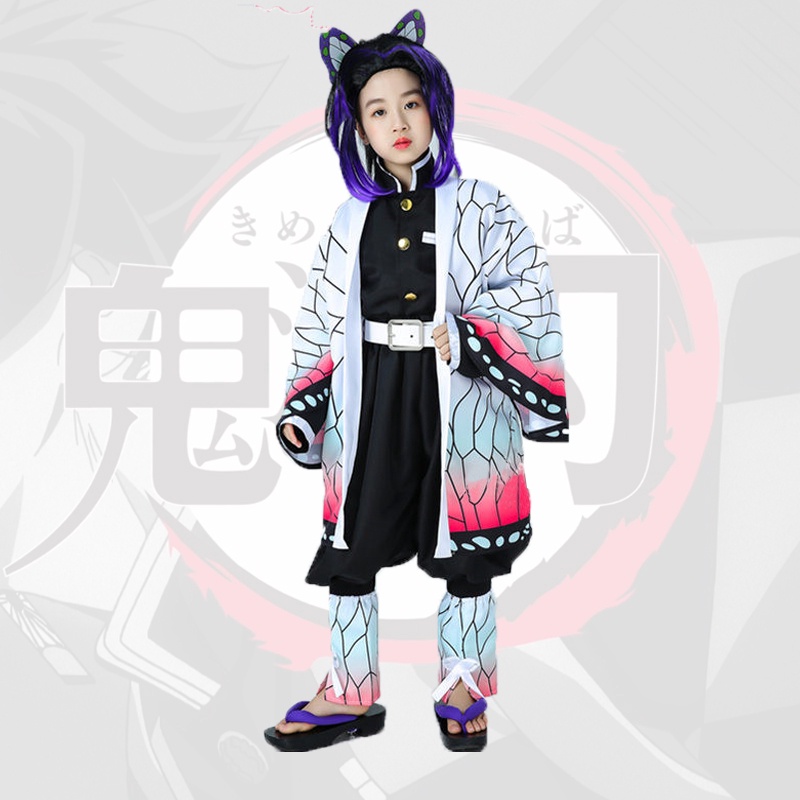 Trang Phục Hóa Trang Nhân Vật Hoạt Hình Demon Slayer Nezuko Tanjirou 110-150cm