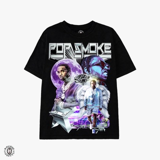 Áo Thun Rapper Pop Smoke Oversize Phong Cách Hip-hop Unisex G-House Lifestyle