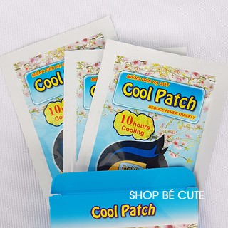 MIẾNG DÁN HẠ SỐT CHO BÉ COOL PATCH (HỘP 6 MIẾNG)
