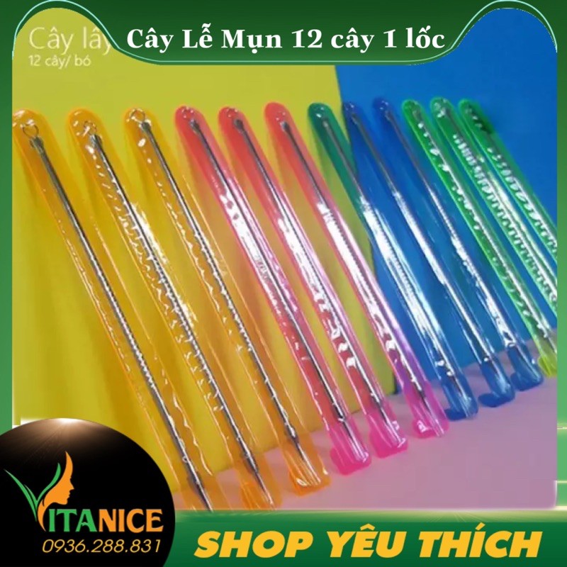 Cây lễ mụn 12 cây 1 Túi