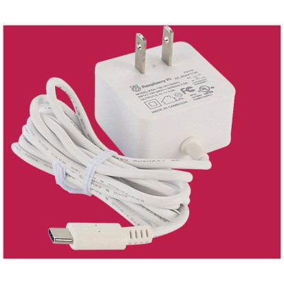 Nguồn chính hãng cho máy tính Raspberry Pi 4 (5.1V 3A Output) | BigBuy360 - bigbuy360.vn