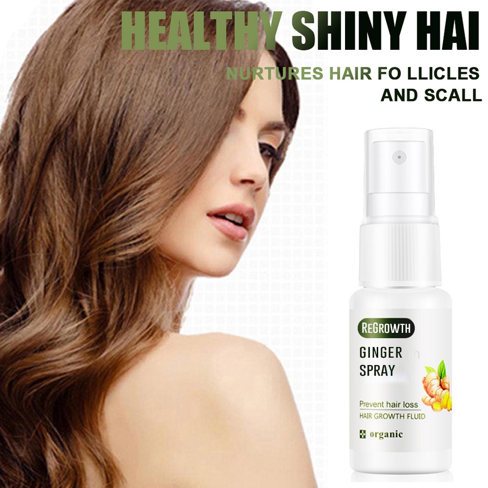 Chai xịt kích thích mọc tóc chiết xuất gừng chăm sóc hiệu quả